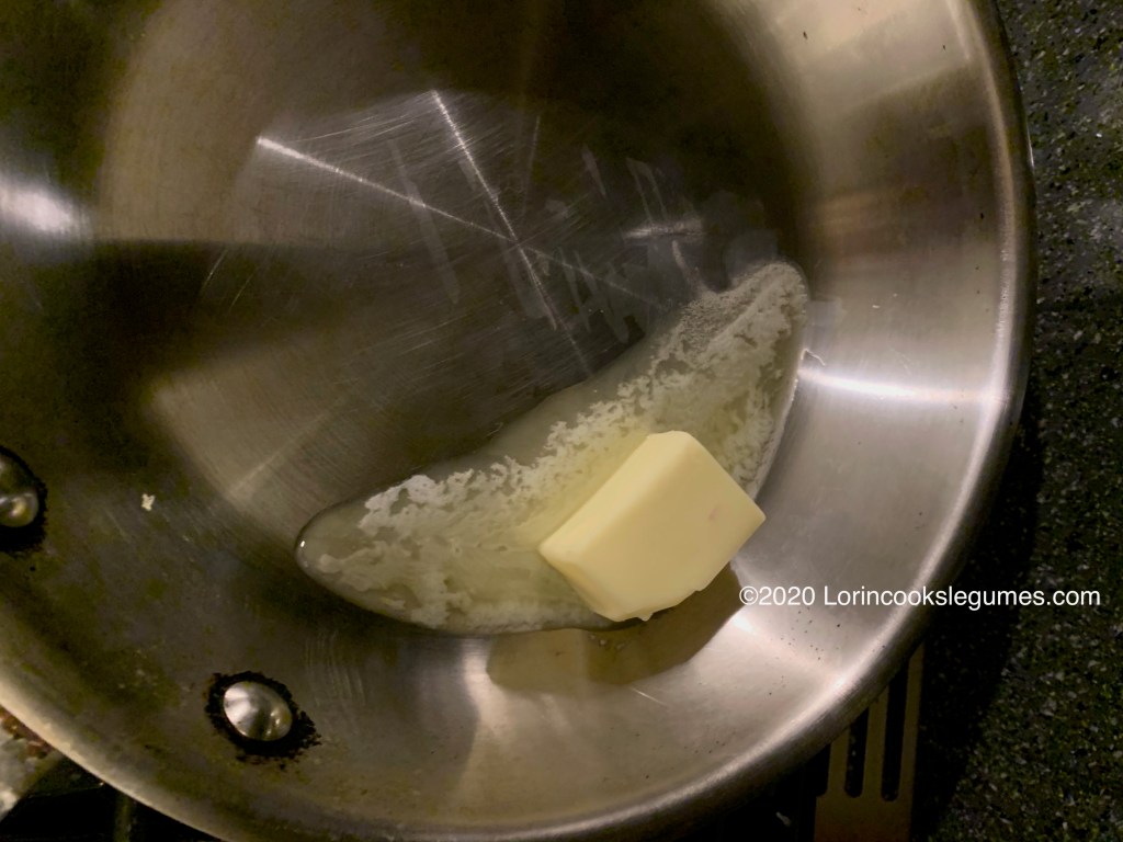Melt some butter...